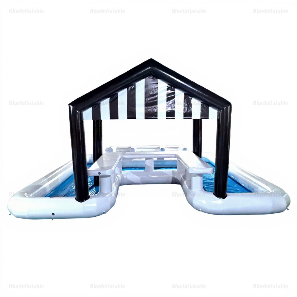 Inflatable Pool Bar and Lounge Tent - Image 3