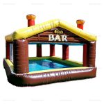 Inflatable Backyard Pool Bar for Adults