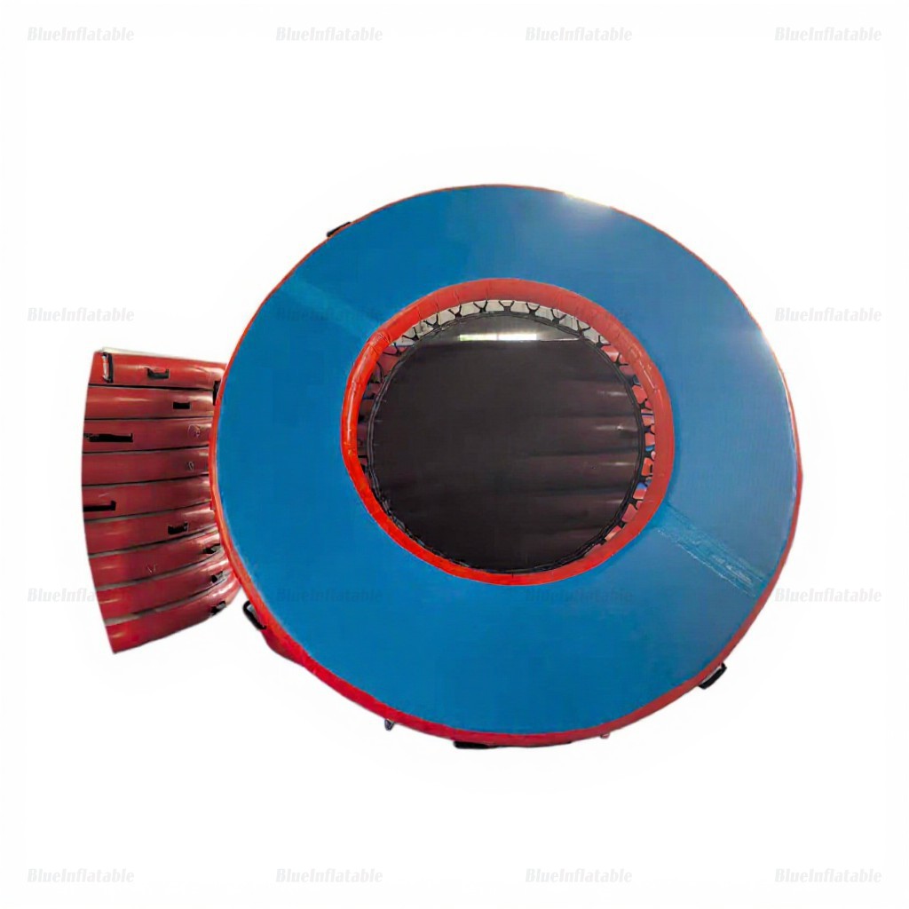 Inflatable Floating Water Trampoline Slide - Image 2