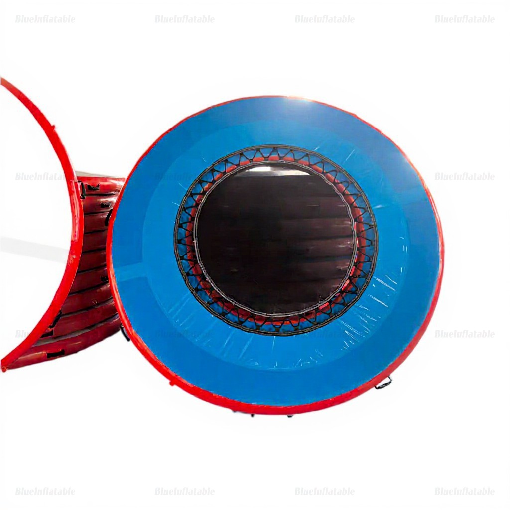 Inflatable Floating Water Trampoline Slide - Image 3