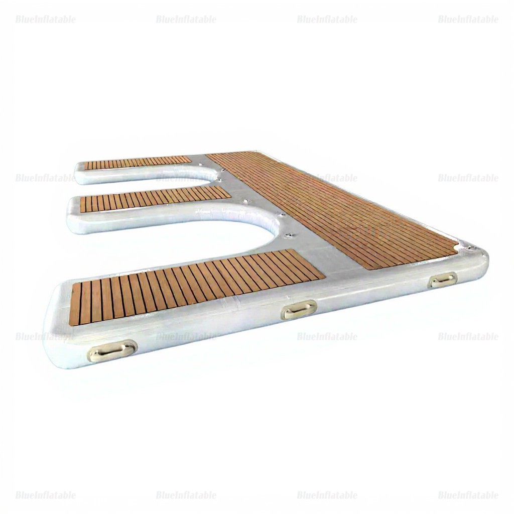 Inflatable Floating Swim Platform Dock for Family Parties - Image 3