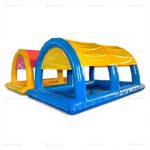 Inflatable Pool Tent with Roof & Water Play Area