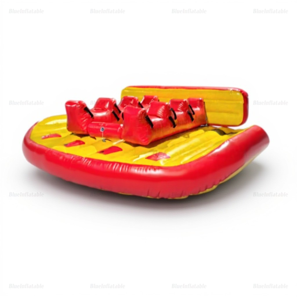 Inflatable Banana Towable Water Slide Boat