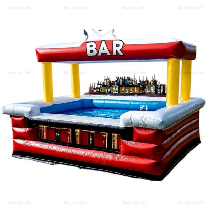 Backyard Inflatable Bar Pool for Swimming