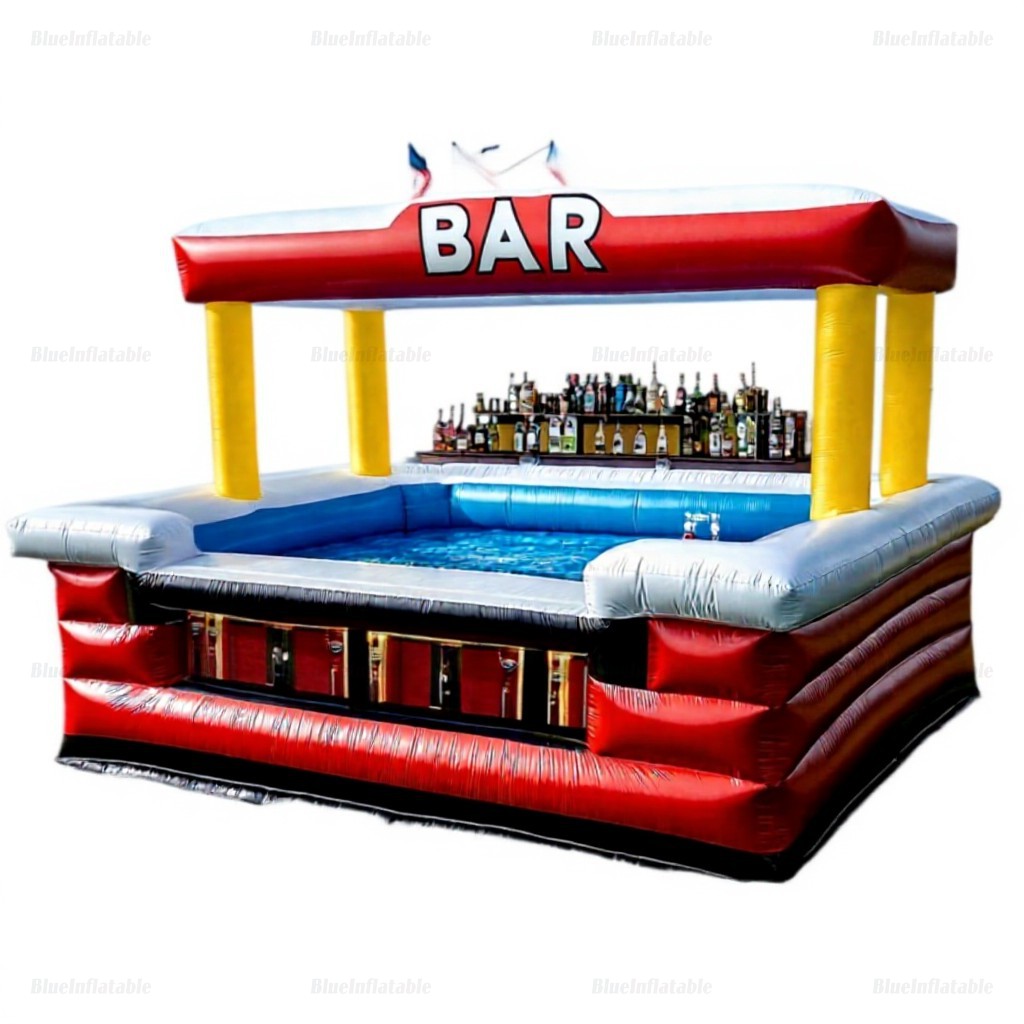 Backyard Inflatable Bar Pool for Swimming