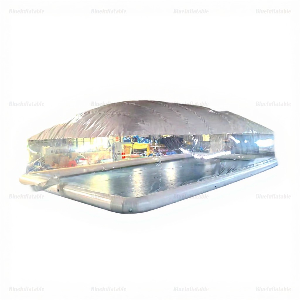 Inflatable Bubble Dome Pool Cover Tent with White Ceiling - Image 3