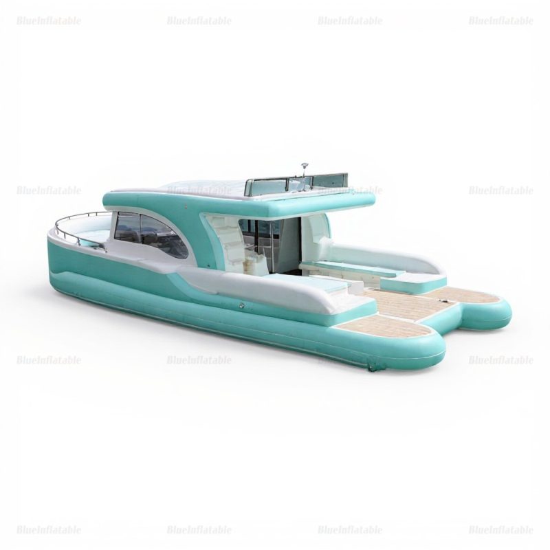 Luxury Inflatable Yacht Lounge Float for Family Events