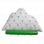 Inflatable Iceberg Climbing Water Park Slide