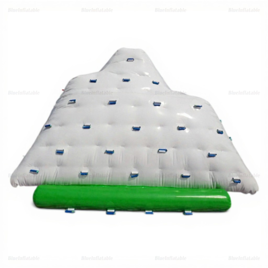 Inflatable Iceberg Climbing Water Park Slide