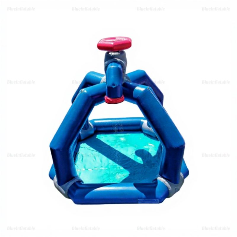 Splash Down Inflatable Water Slide & Pool Game