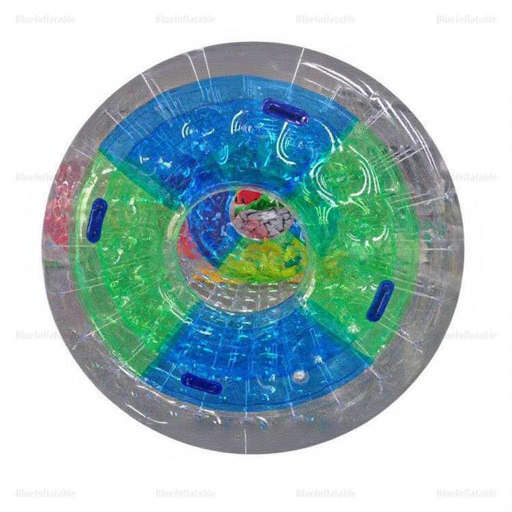 Clear Inflatable Water Roller Tube - Image 2