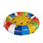 UFO Inflatable Rotating Disco Boat Towable Tube