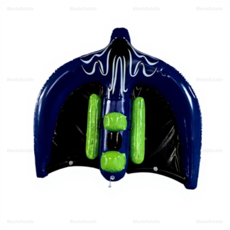 Inflatable Manta Ray Towable Water Slide Boat