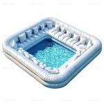 Inflatable Sofa Pool & Outdoor Playground Lounger