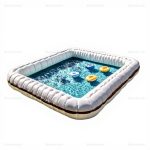Inflatable Pool Sofa for Outdoor Water Play