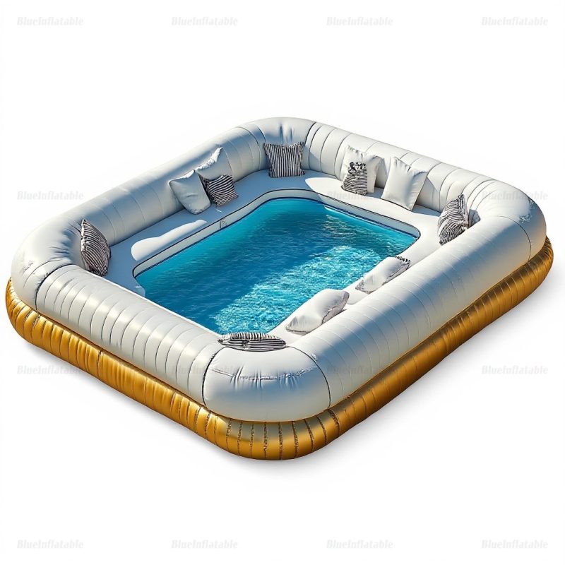 Inflatable Sofa Pool and Backyard Water Playground