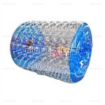 Blue Transparent Inflatable Water Roller Tube