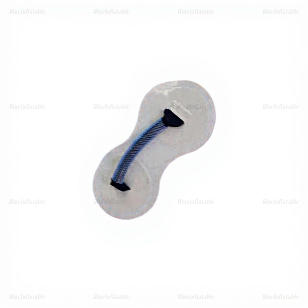 Blue Transparent Inflatable Water Roller Tube - Image 4