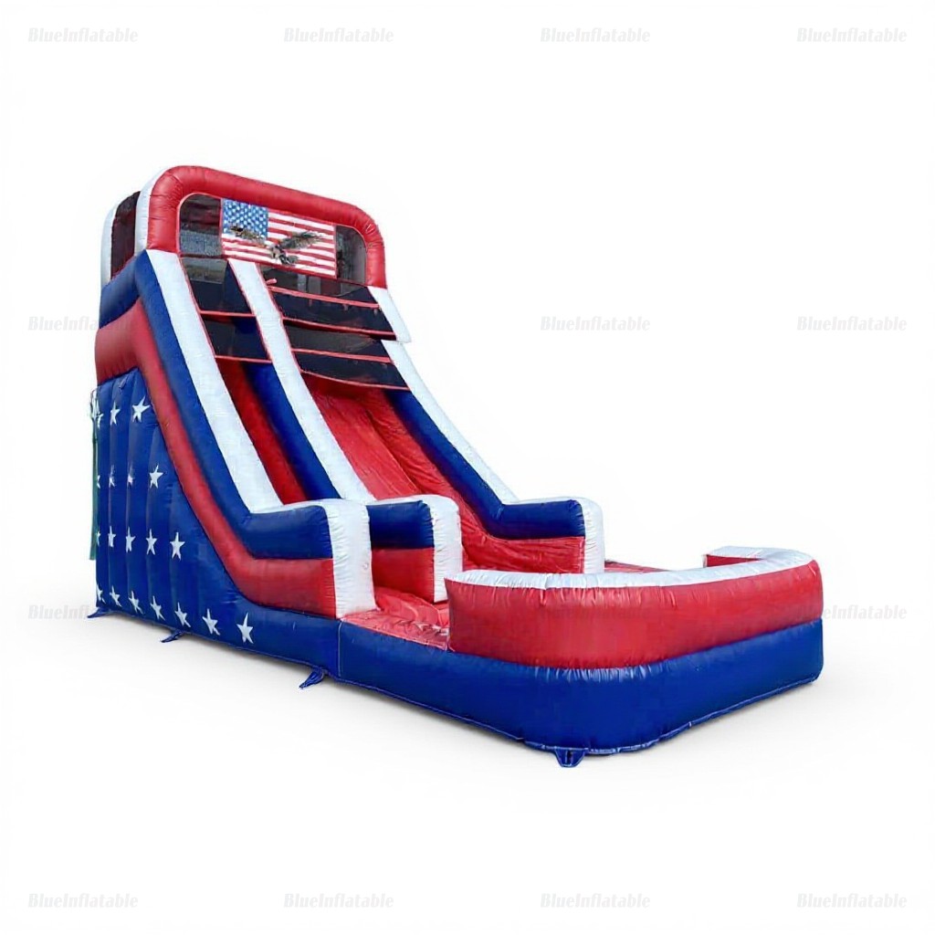 American Giant Inflatable Water Slide for Events - Image 2