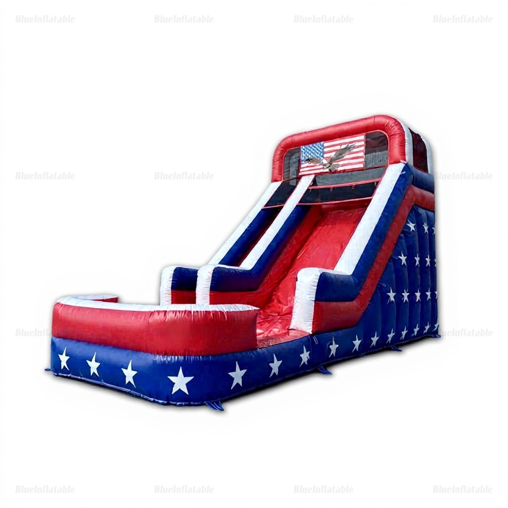 American Giant Inflatable Water Slide for Events - Image 3