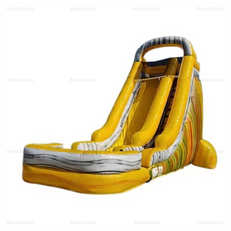 Commercial Inflatable Water Slide with Pool and Bouncer