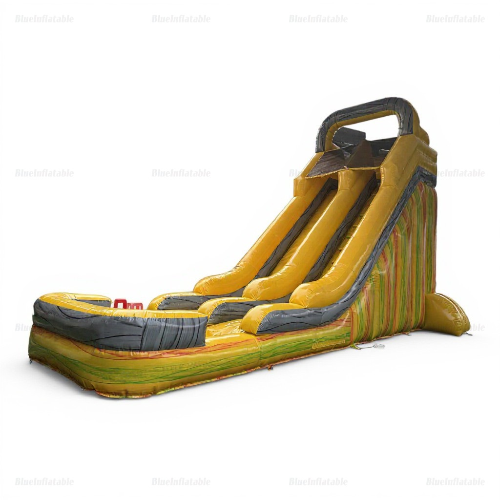 Outdoor Inflatable Water Slide and Pool for Kids