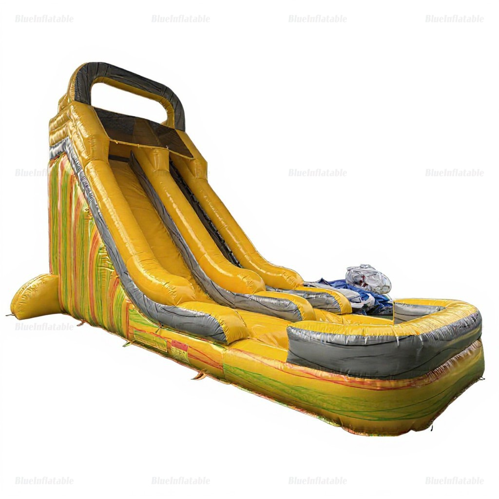 Outdoor Inflatable Water Slide and Pool for Kids - Image 3