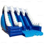 Inflatable Dry Slide Bounce House for Home