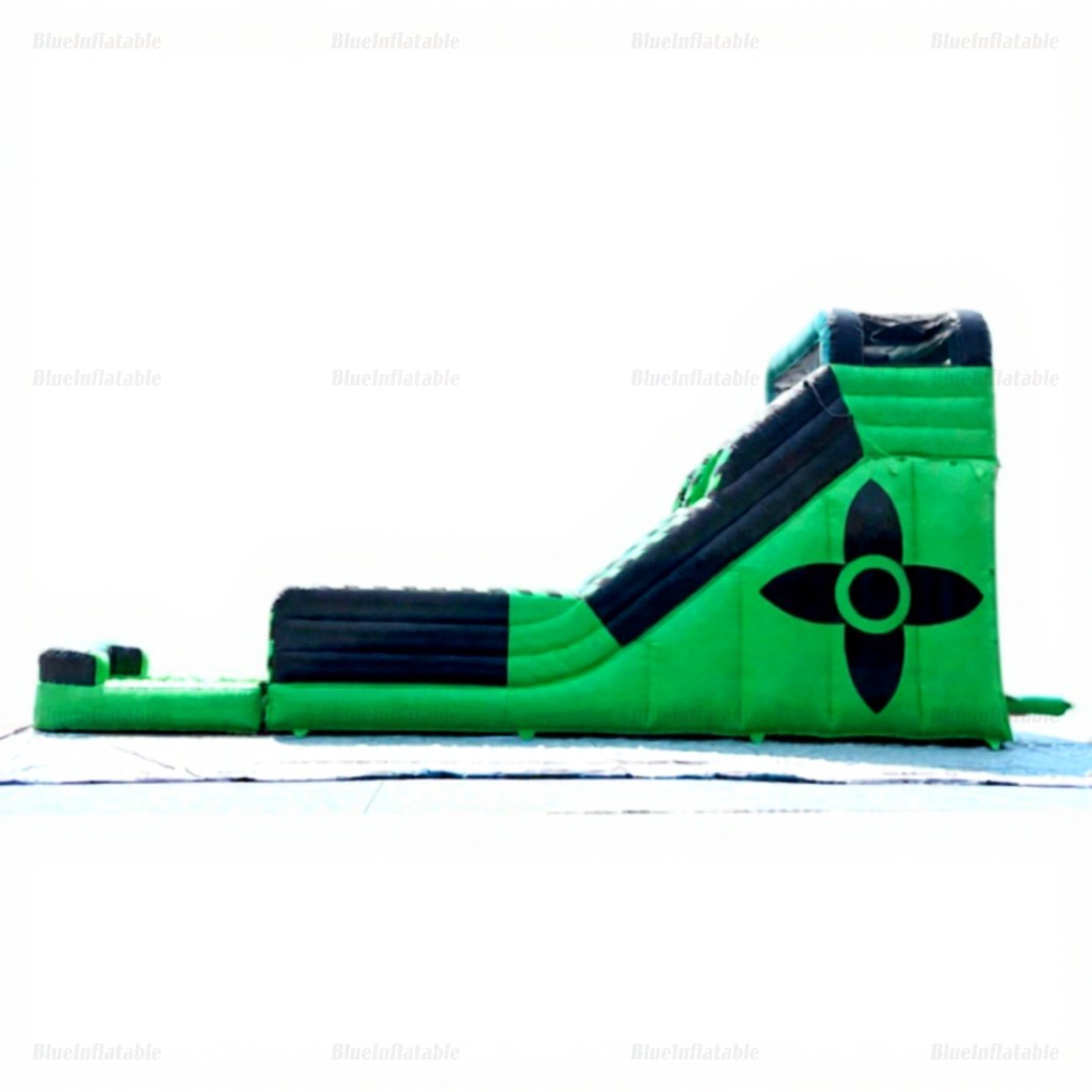 Black and Green Inflatable Water Slide for Pools - Image 13
