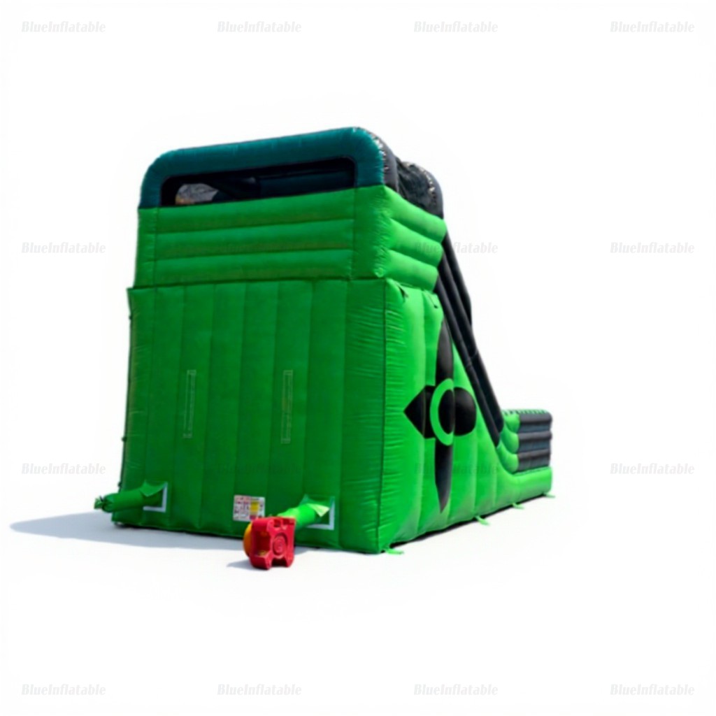 Black and Green Inflatable Water Slide for Pools - Image 14