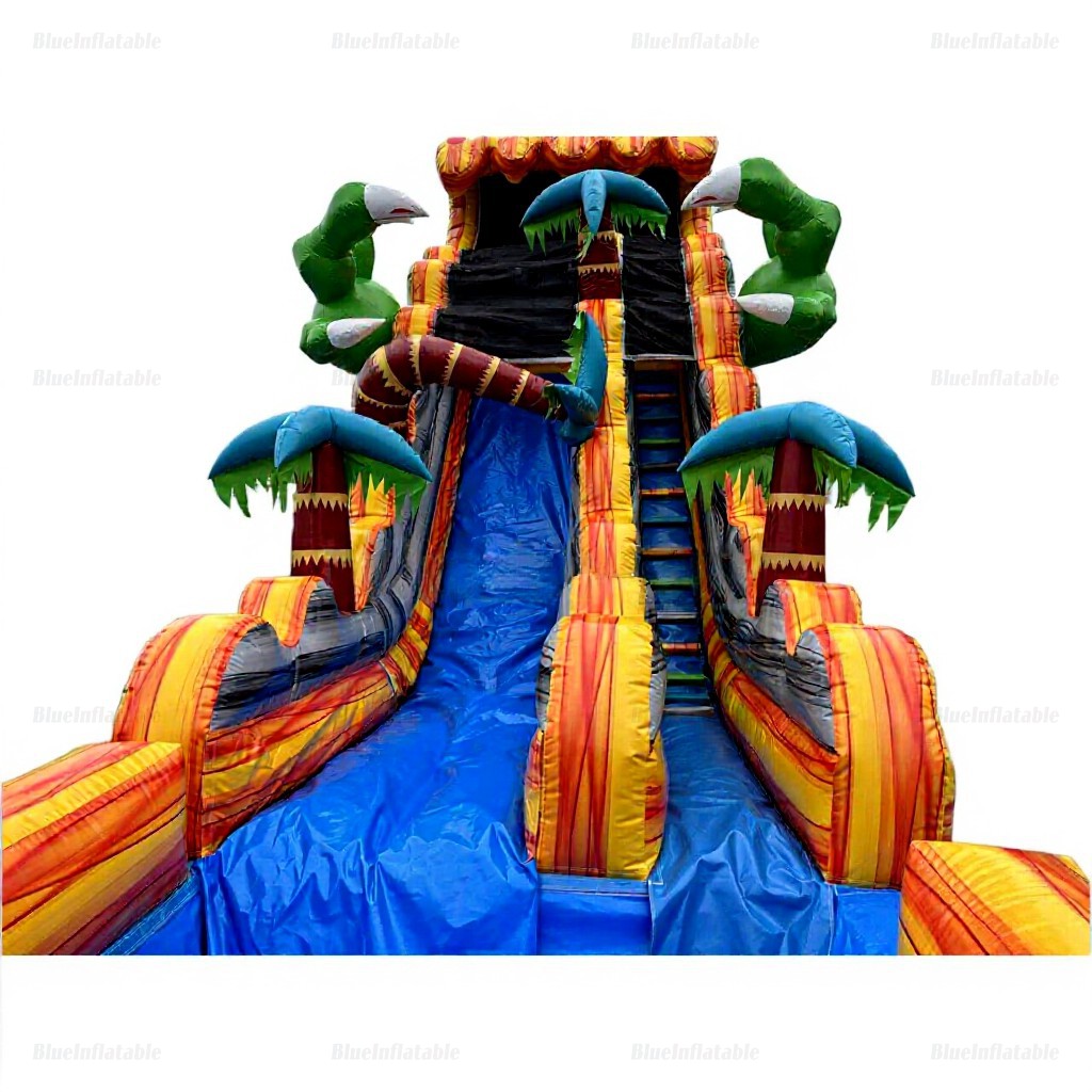 Dinosaur Inflatable Water Slide and Play Pool - Image 5