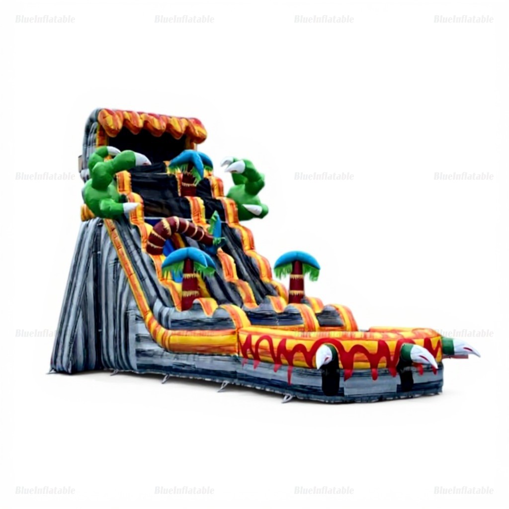 Dinosaur Inflatable Water Slide and Play Pool - Image 10