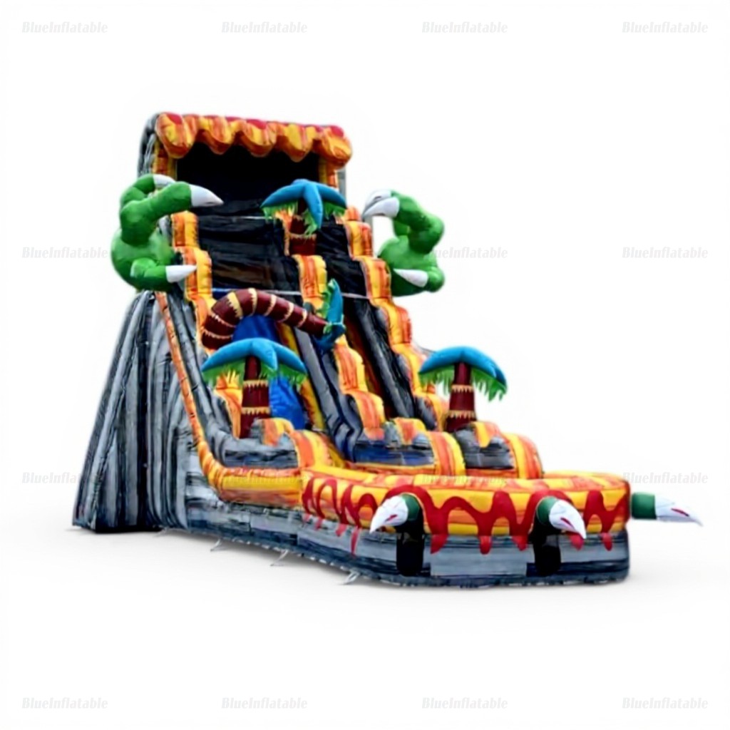 Dinosaur Inflatable Water Slide and Play Pool - Image 11