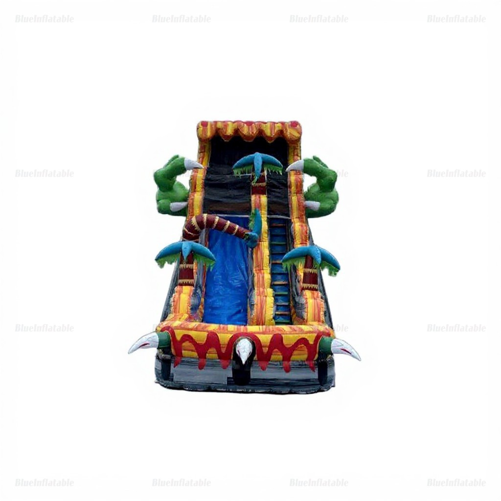 Dinosaur Inflatable Water Slide and Play Pool - Image 12