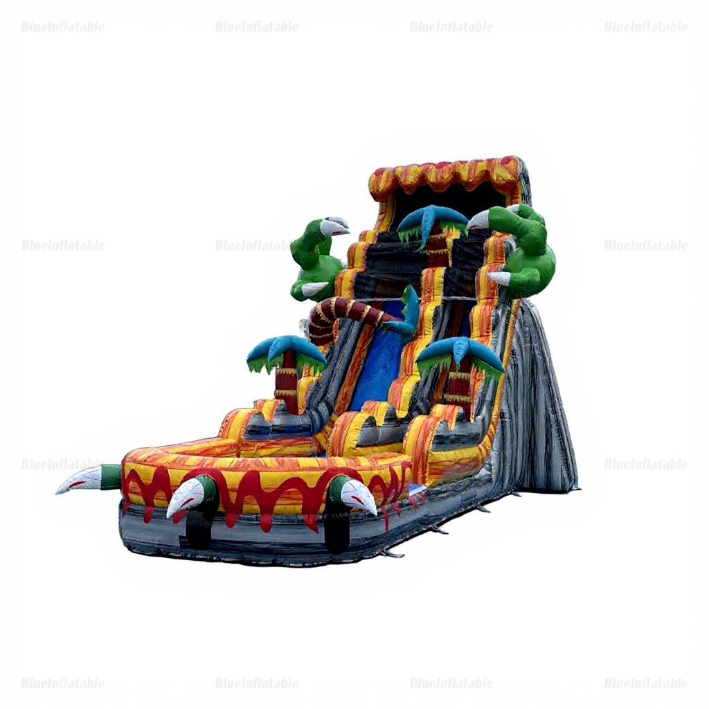 Dinosaur Inflatable Water Slide and Play Pool - Image 13
