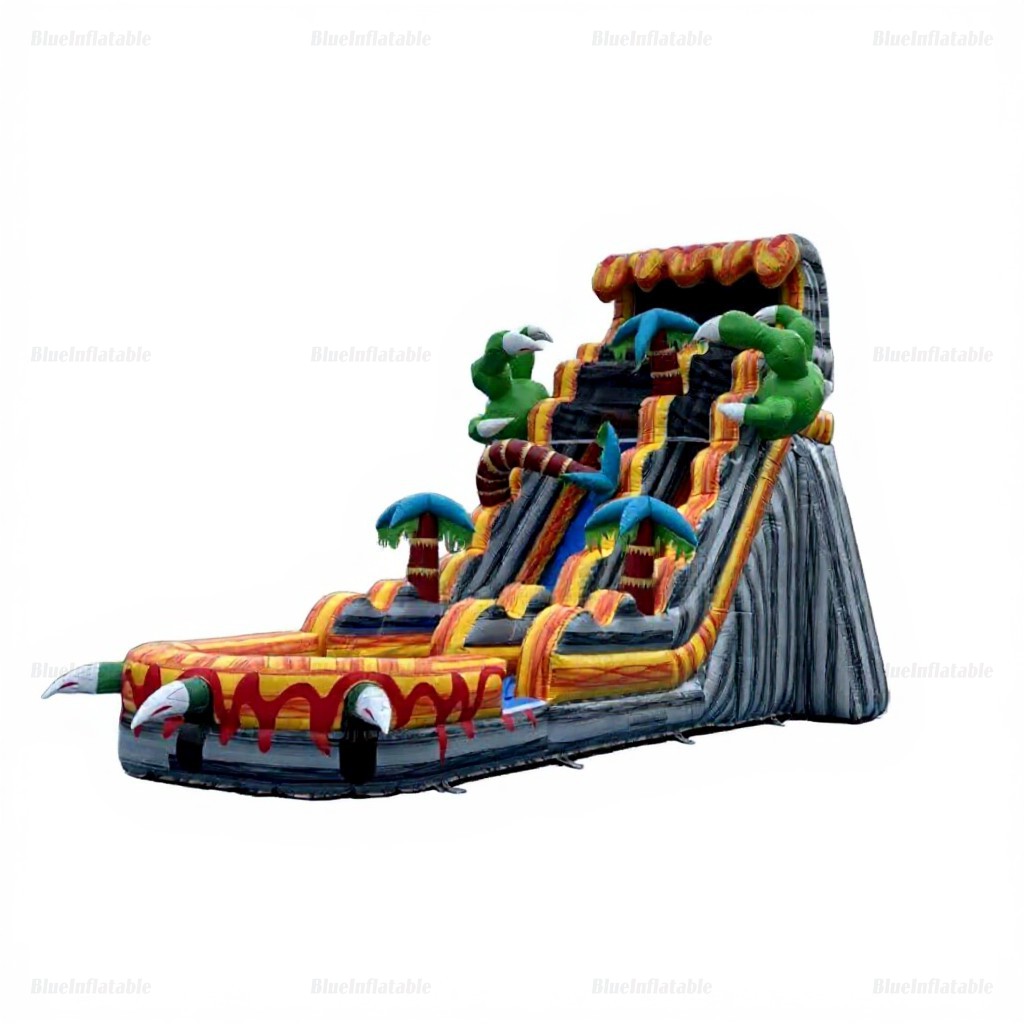 Dinosaur Inflatable Water Slide and Play Pool - Image 14