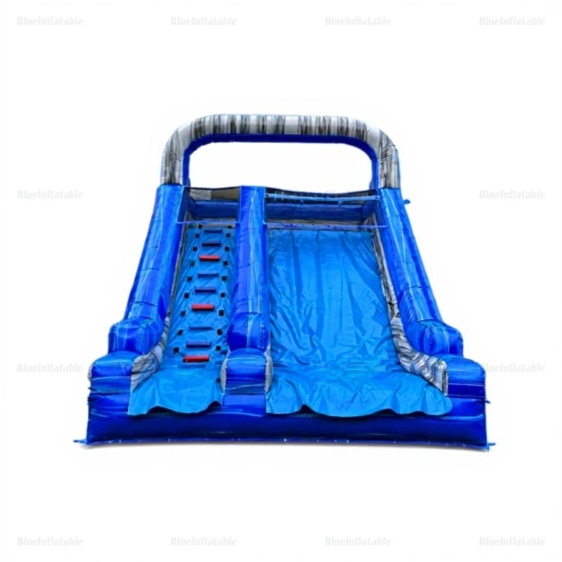 Inflatable Dry Slide and Pool Bounce House