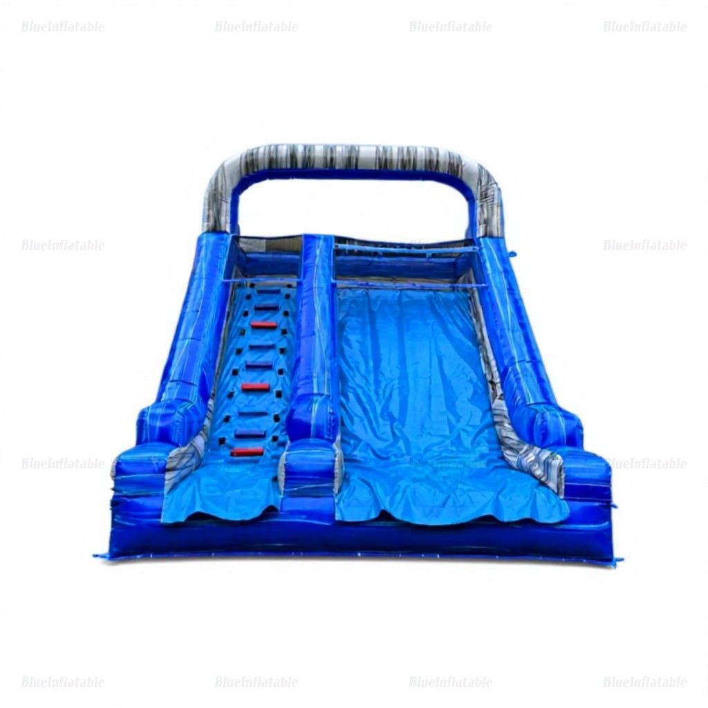 Inflatable Dry Slide and Pool Bounce House