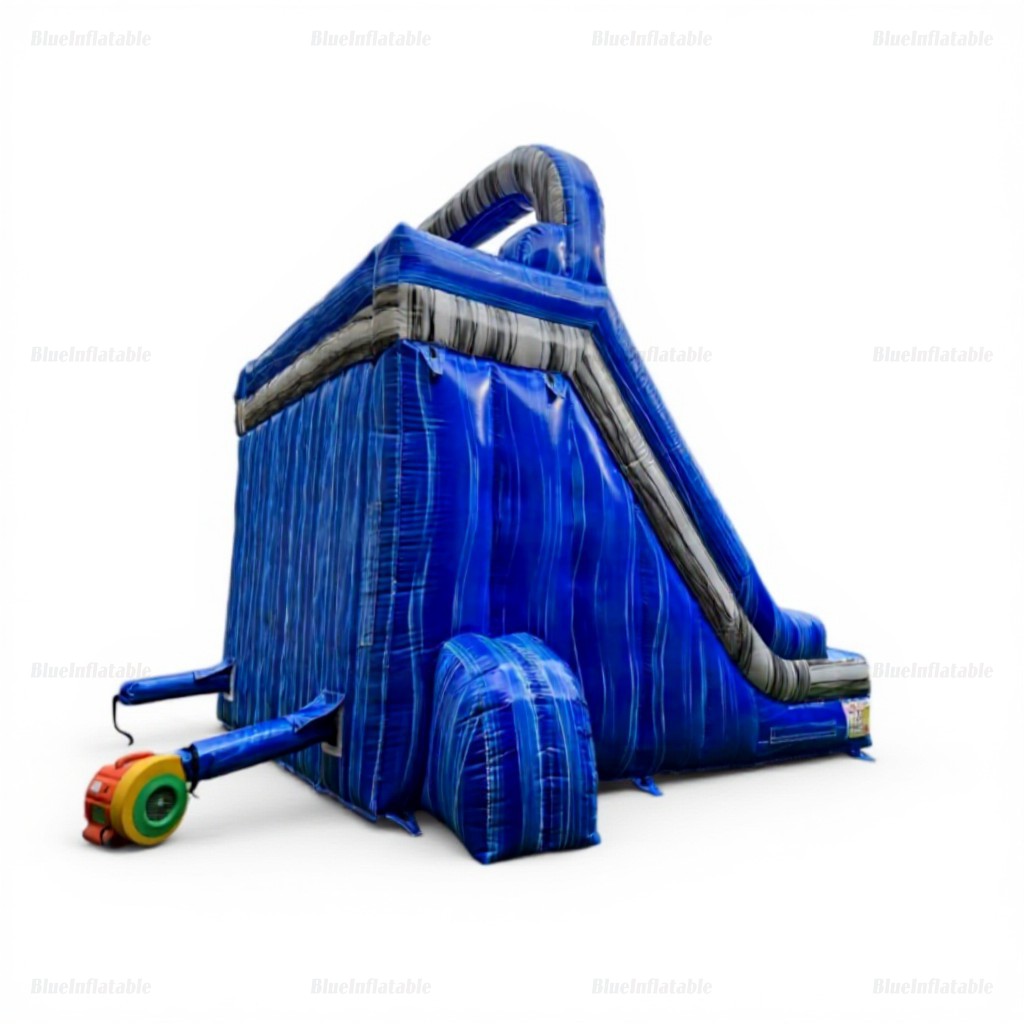 Inflatable Dry Slide and Pool Bounce House - Image 4