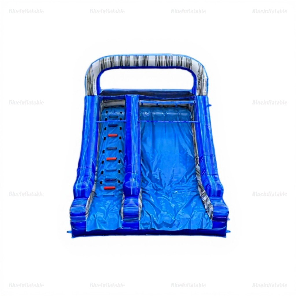 Inflatable Dry Slide and Pool Bounce House - Image 8