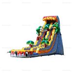 Giant Inflatable Water Slide & Bounce House Play Center