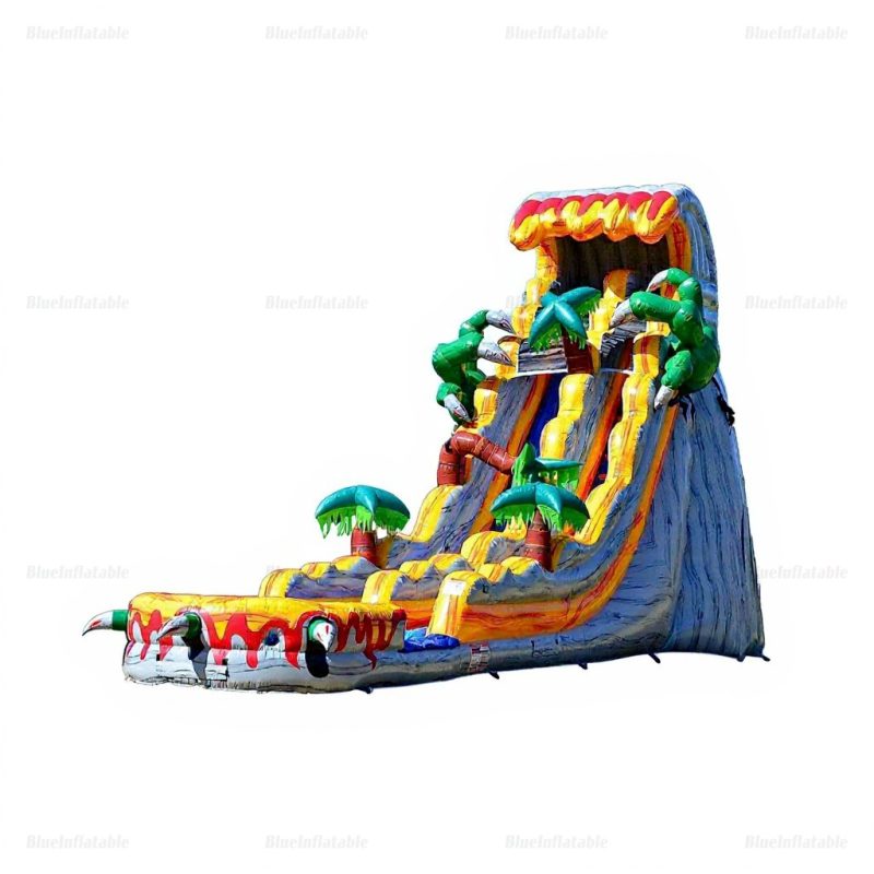 Giant Inflatable Water Slide & Bounce House Play Center