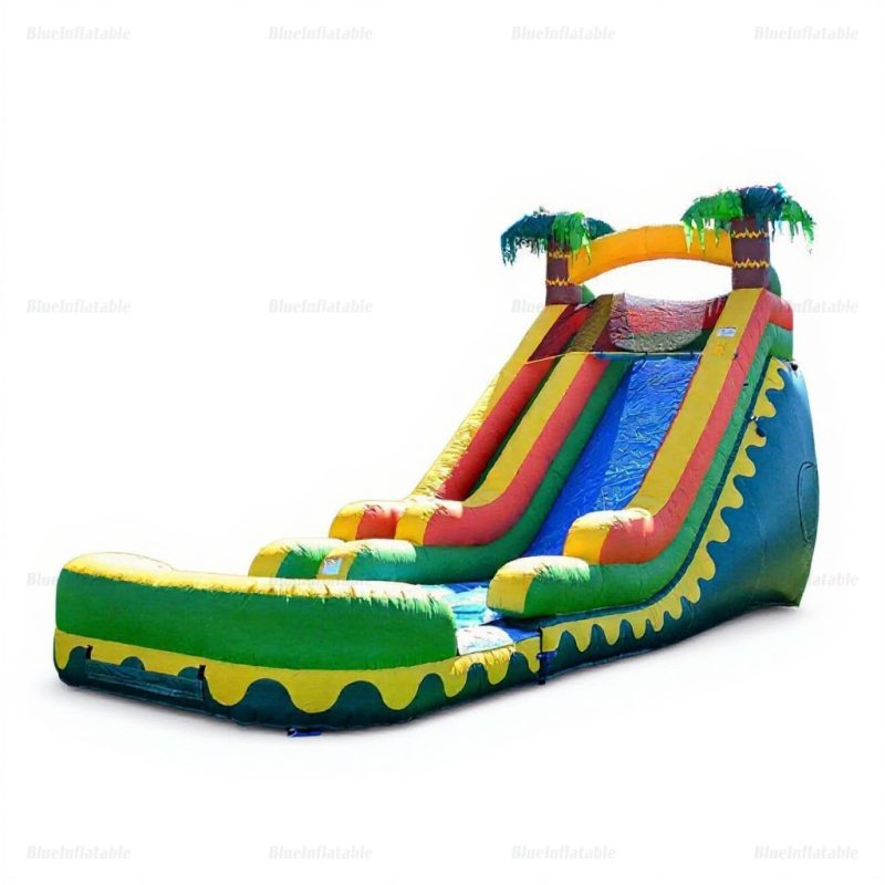 Backyard Inflatable Water Slide & Bounce House Combo
