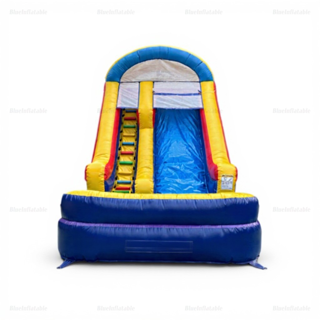 Classic Inflatable Water Slide with Pool for Outdoor Rental - Image 6
