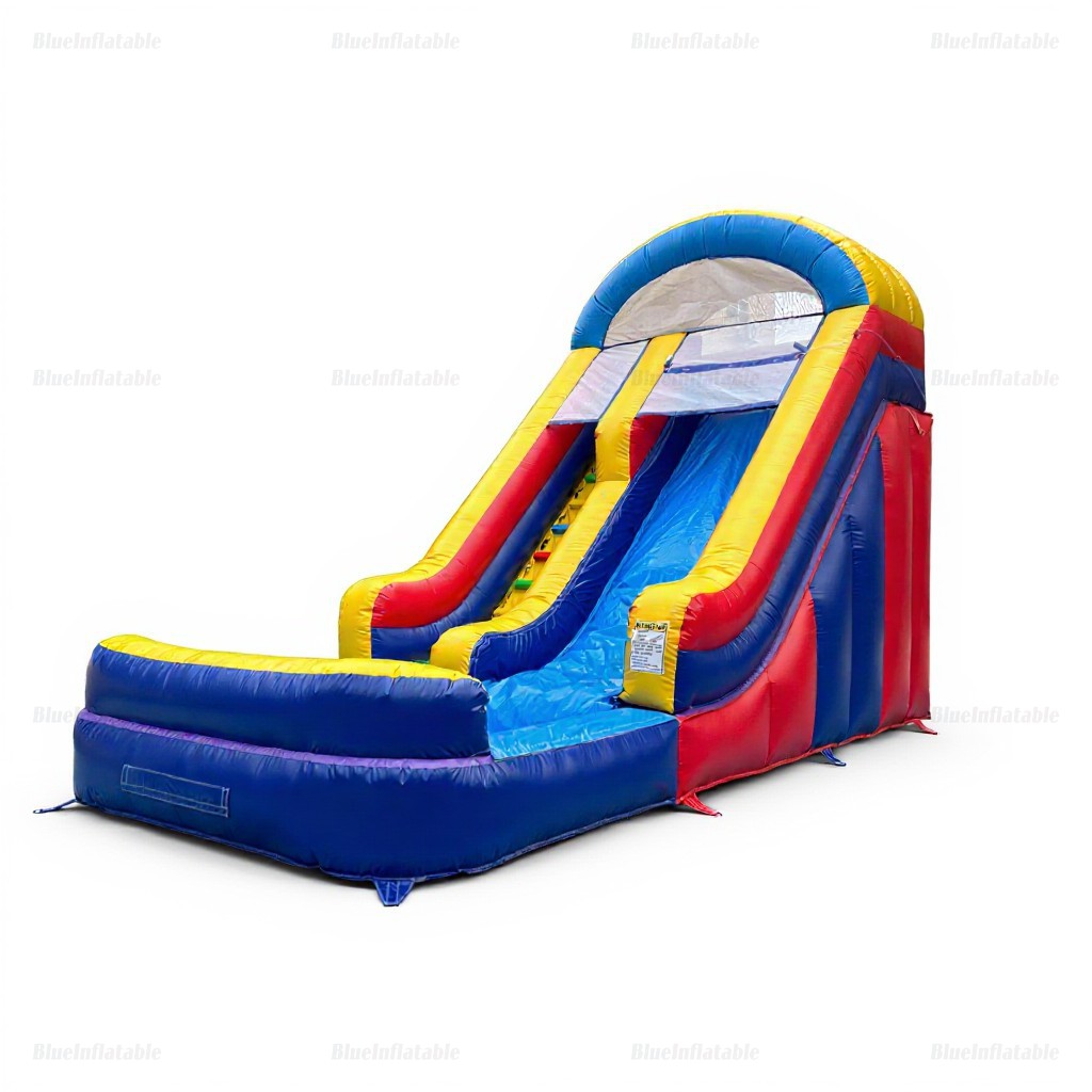 Classic Inflatable Water Slide with Pool for Outdoor Rental - Image 7