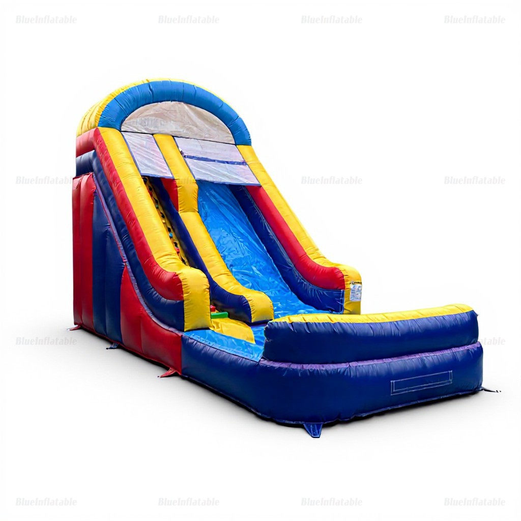 Classic Inflatable Water Slide with Pool for Outdoor Rental - Image 9
