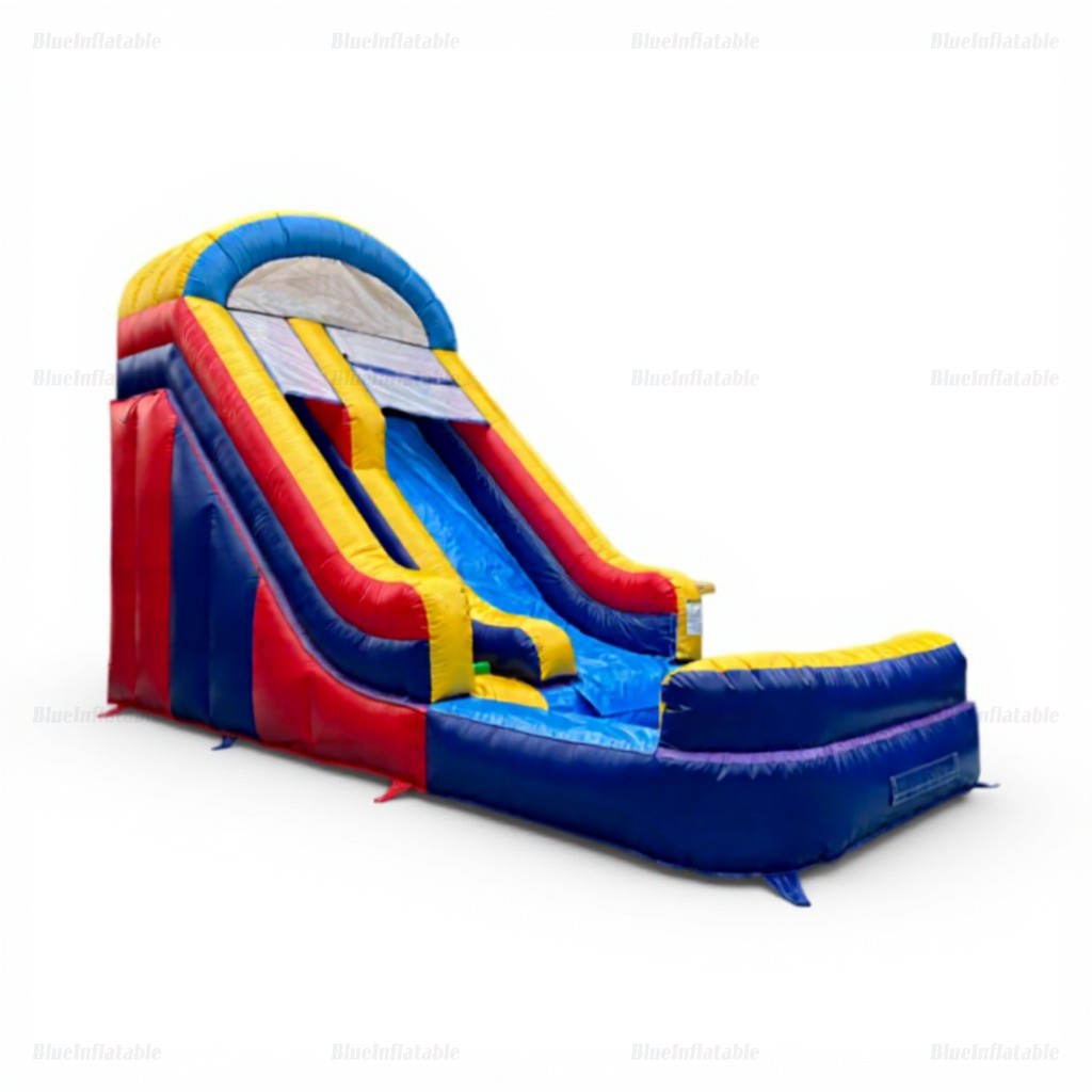 Classic Inflatable Water Slide with Pool for Outdoor Rental - Image 10