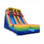 Giant Double Lane Inflatable Water Slide for Kids
