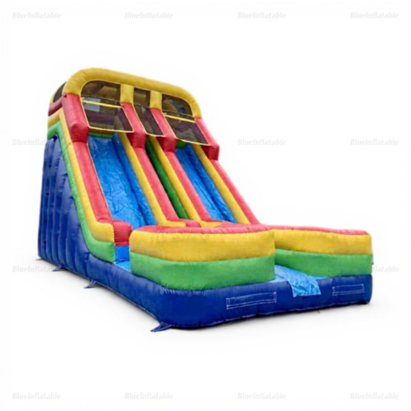 Giant Double Lane Inflatable Water Slide for Kids