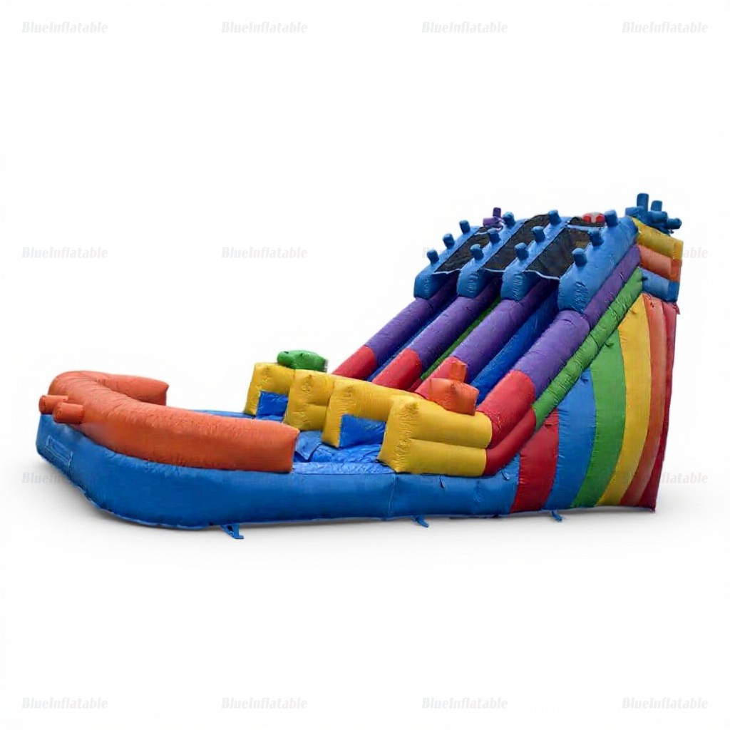 Giant Commercial Inflatable Water Slide with Pool Playground - Image 11